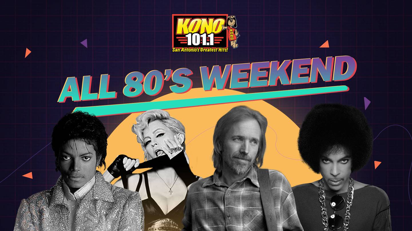 It’s KONO 101.1’s All 80s Weekend!