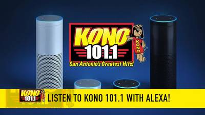 Listen to KONO 101.1 on Your Amazon Echo!