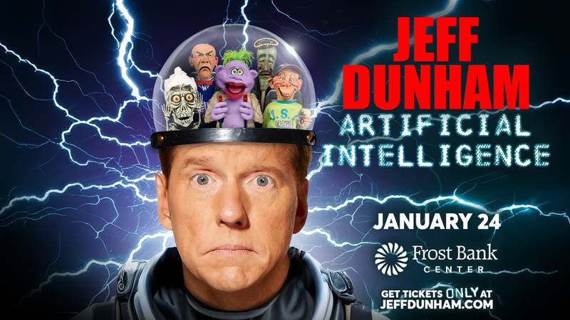 Jeff Dunham is coming to the Frost Bank Center January 24th!