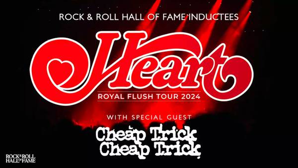 Winner’s Weekend: Win Tickets to Heart: Royal Flush Tour 2024 - May 1, 2024