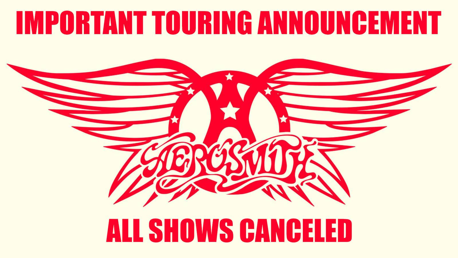 Aerosmith Cancels the Peace out tour and retires from touring. KONO 101.1