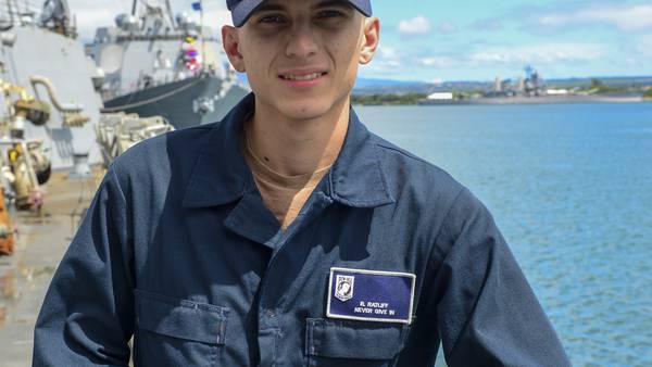 KONO Soldier Salute - Seaman Russell Ratliff