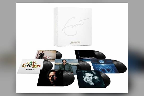 New Eric Clapton vinyl box set to feature his first six Reprise studio albums, plus a rarities disc