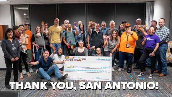Thank You San Antonio - We Raised $115,820  - And You Can Still Add More