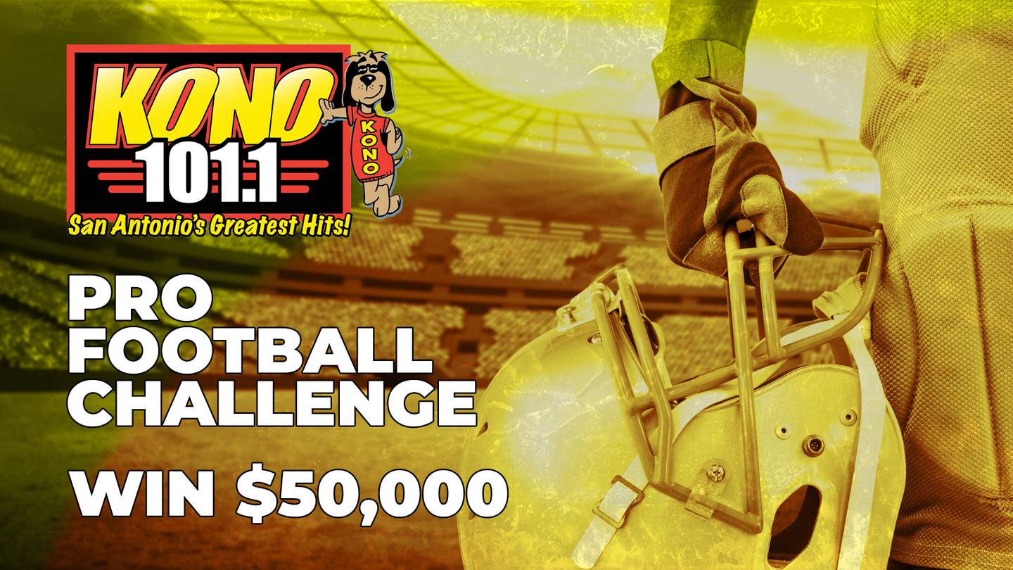 Make Your Pro Football Picks for a Chance at $50,000 with KONO 101.1!