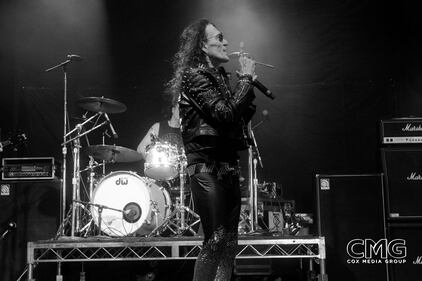 Stephen Pearcy of Ratt headlined the opening night of Oyster Bake on the 106.7 The Eagle/KONO 101.1 stage, and they sounded great, rocking the crowd with all the Ratt favorites, and more!