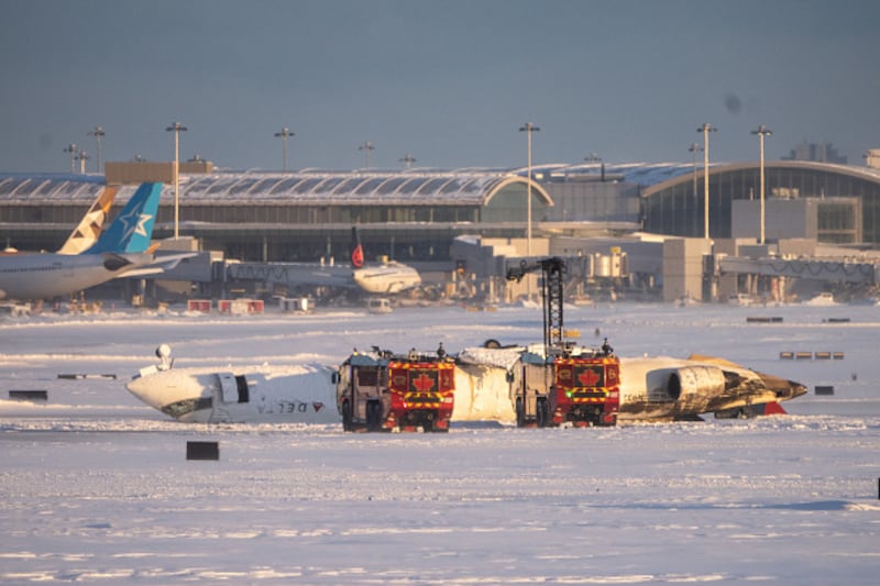 Delta plane crash