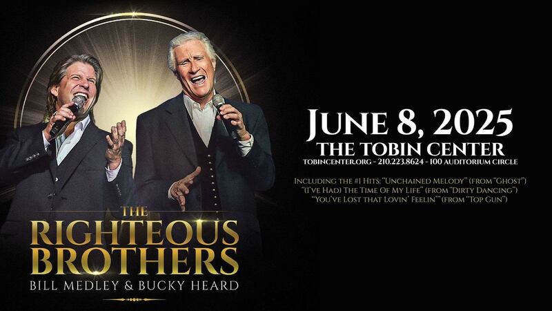 8:30am - Win tickets to see The Righteous Brothers with Tony 